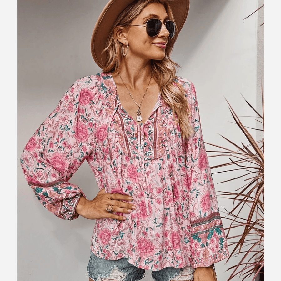 Shops Floral Blouse