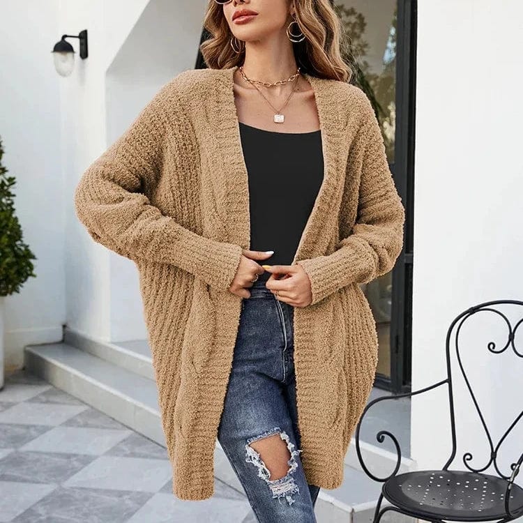 Long batwing cardigan best sale