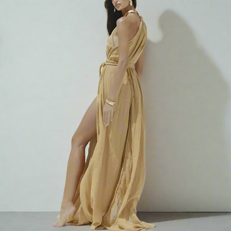 Boho Beach Hut Cover-Ups, Dress, Maxi dress Boho Beach Cover-Up Maxi Dress