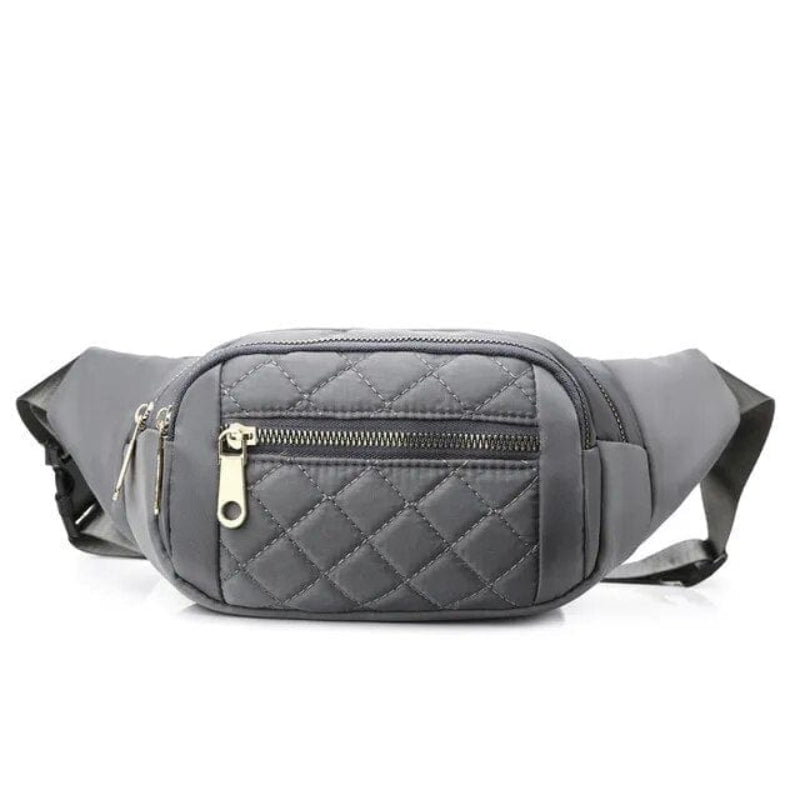 Boho Beach Hut Crossbody Handbags, Fanny Packs Crossbody Casual Handbag Grey / Adjustable Strap