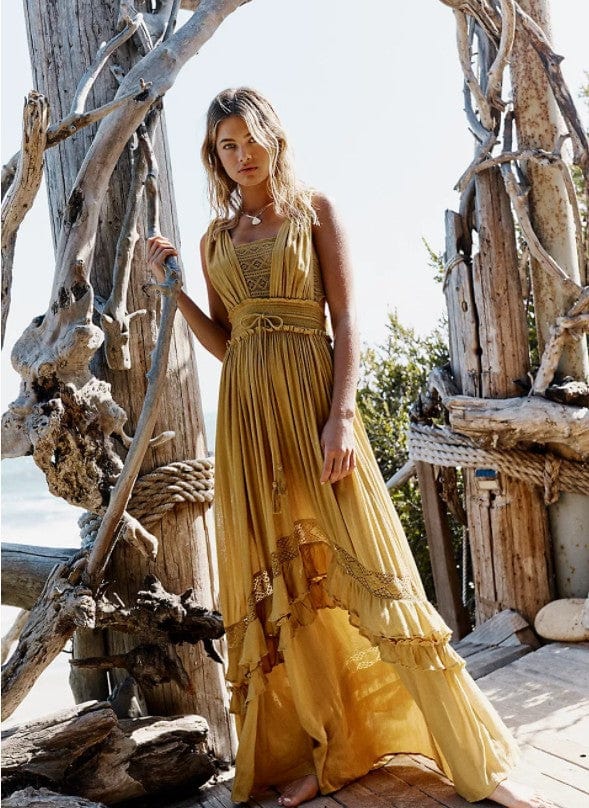 Bohemian dress for ladies best sale