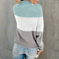 Boho Beach Hut Sweaters, Pullovers, Knit Sweaters Boho Striped Knit Sweater