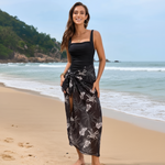 Black Skirt & Swimsuit Set