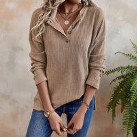 Boho Beach Hut T-Shirts, Long Sleeve Shirt Long Sleeve Pullover Shirt Khaki / S