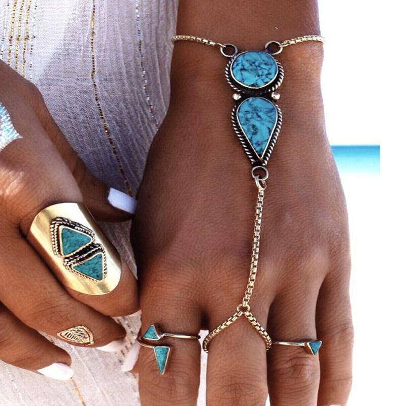 Fashion boho turquoise jewelry