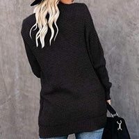 Boho Beach Hut Cardigans, Sweaters Loose Fit Long Sleeve Knitted Cardigan