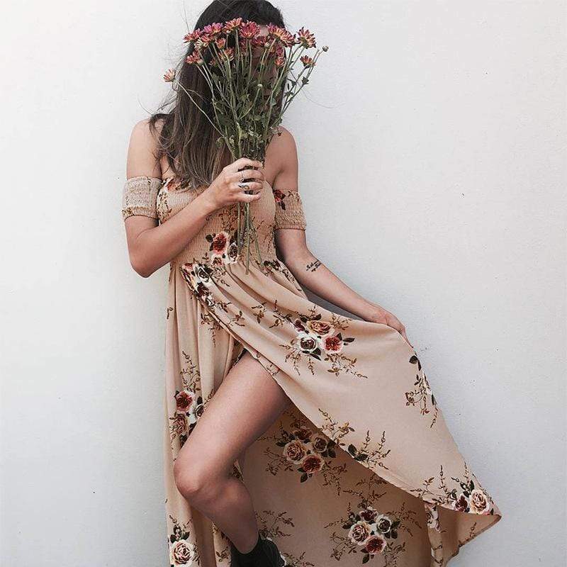 Boho Summer Maxi Sundress Boho Beach Hut