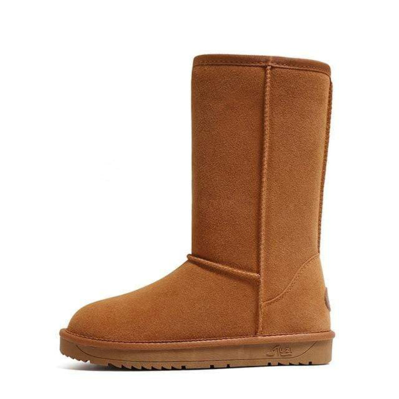 Boho Beach hut Mid-Calf Boots, winter boots, fur boots, high boots, boho boots, ugg boots, winter boots, black boots, beige boots, brown boots, gray boots Beige / 4 Faux Fur Waterproof Winter Boots