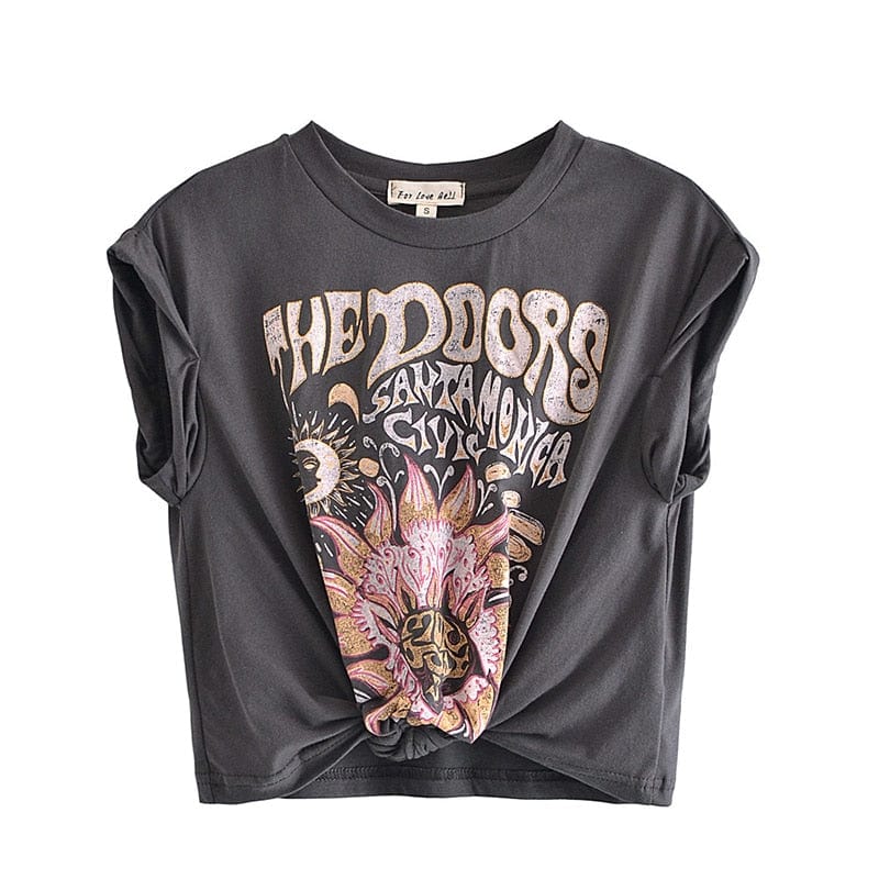 Vintage doors t shirts cheap