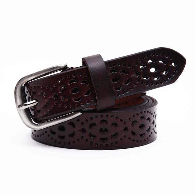 Leather belts for women