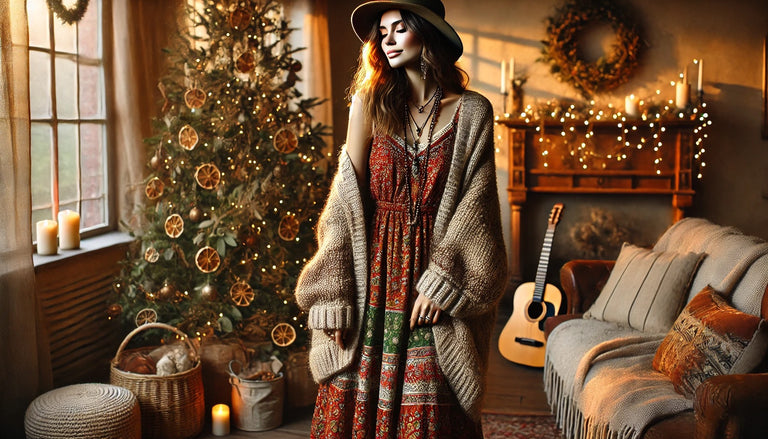 How to style your boho outfits for the holiday season. Shop Boho Beach Hut today!