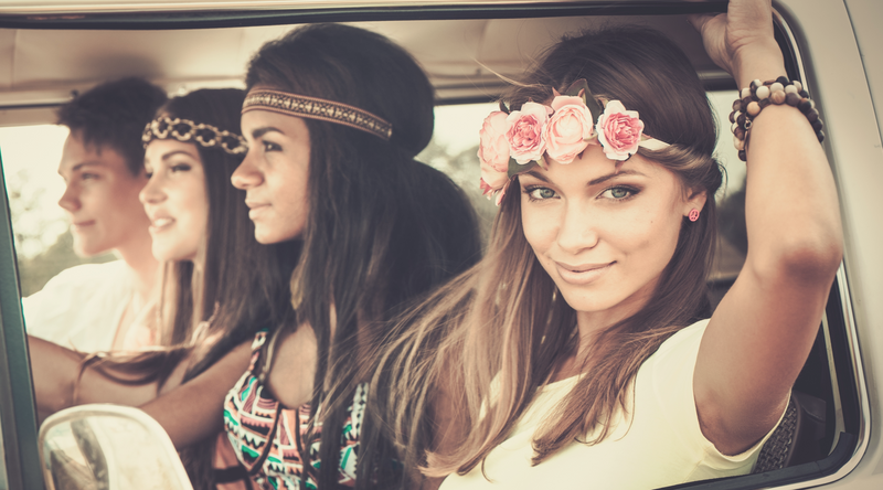 Styling tips for hippie clothes.