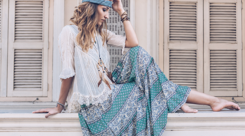 Get ready for fall with our Boho Style Clothing for Women. Floral Skirts, Flowy Skirts, Maxi Dresses and Beach Dresses for any occasion.