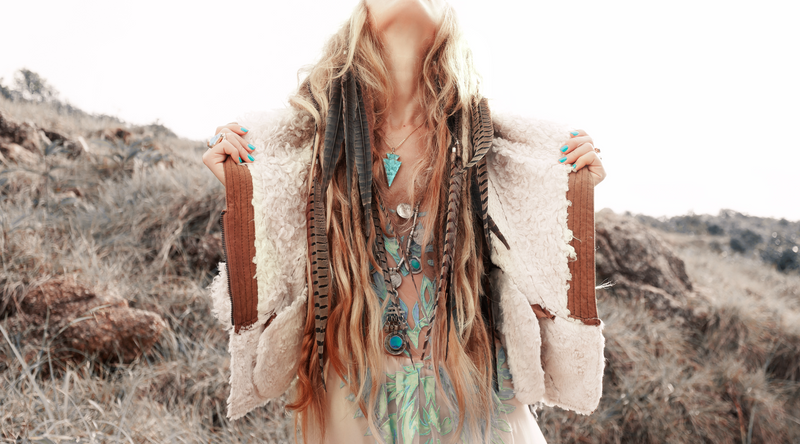 Boho Fashion tips for the hippie souls wanting to keep warm in layered Boho Style Clothing.