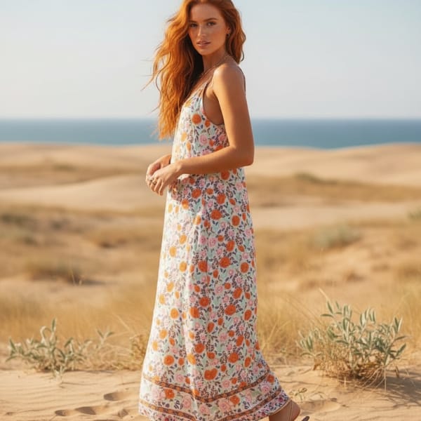 Boho Loose Summer Sundress