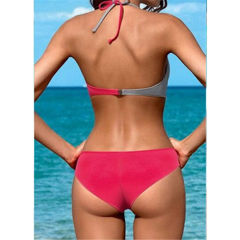 Sexy Push Up Bikini Low Waist Boho Beach Hut