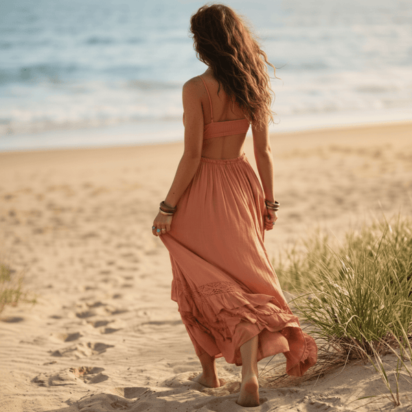 Boho Beach Hut Boho Maxi Dress, Beach Dress, Summer Dress, Maxi Dress, Long Dress Boho Summer Beach Maxi Dress