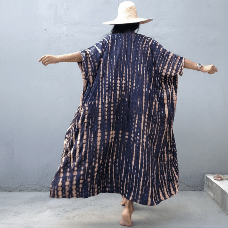 Boho Beach Hut Cardigan, Cover up, Kimono, Plus Size Long Kimono Swimsuit Cover Up