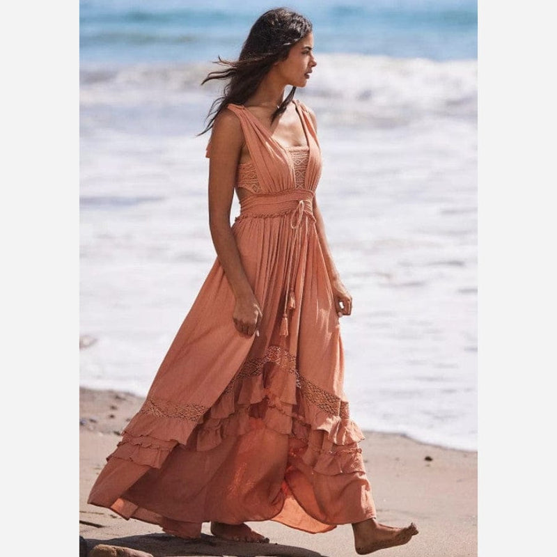 Boho Beach Hut Dresses, Maxi Dress, Long Dress, Summer Dress, Church Dress, Long Dress, Beach Dress, Beach Dress, Boho Dress Boho Summer Beach Maxi Dress