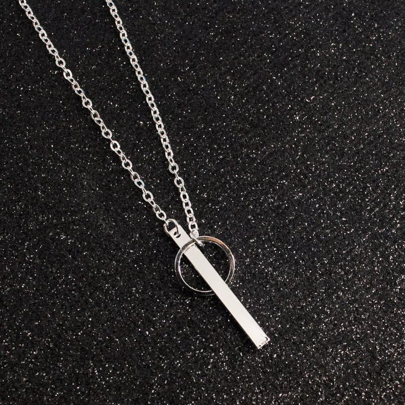 Boho Beach Hut Pendant Necklaces, Gold Necklace, Multi-layered Necklace, Choker Necklace Boho Gold Choker Pendant Necklace Silver / One Size