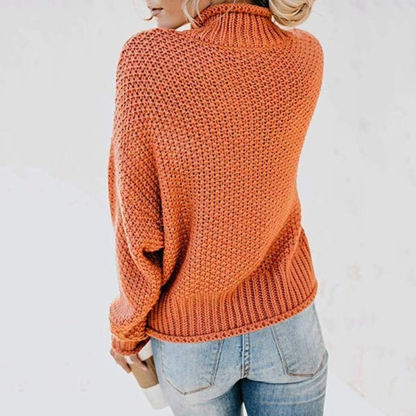 Boho Beach Hut Pullovers, Sweater, Knit Sweater Knit Loose Pullover Fashion Sweater