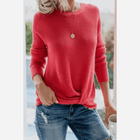Boho Beach Hut Shirts, Long Sleeve Tops Long Sleeve Knit Shirt