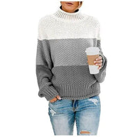 Boho Beach Hut Sweaters, Pullover Sweater Boho Striped Knit Sweater
