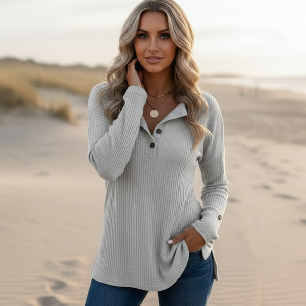 Boho Beach Hut T-Shirts, Long Sleeve Shirt Long Sleeve Pullover Shirt Gray / S