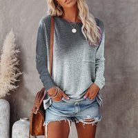 Boho Beach Hut T-Shirts, Long Sleeve Shirt, Plus size long sleeve Gray / S Colorful Long Sleeve Boho Shirt