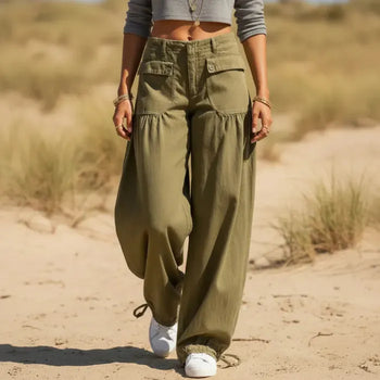 Boho Beach Hut Wide Leg Denim Jeans, Hippie Pants Boho Wide Leg Denim Hippie Pants Green / S
