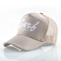 Boho Beach Hut Baseball Caps, mesh hats, trucker hat, camo hat, pink hat, blue hat, red hat, orange hat, black hat, hippie van hat, boho hat Beige / One Size Beach Surf Baseball Hat