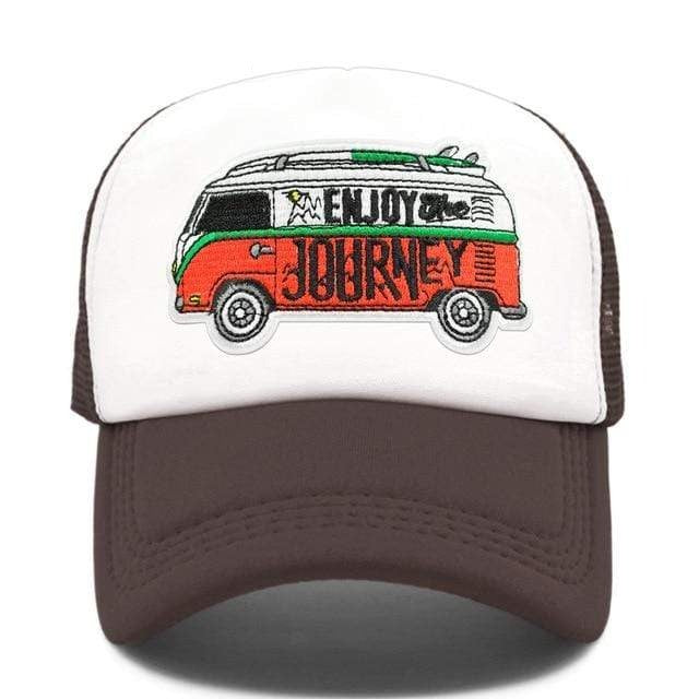 Boho Beach Hut Baseball Caps, mesh hats, trucker hat, camo hat, pink hat, blue hat, red hat, orange hat, black hat, hippie van hat, boho hat Maroon / One Size Boho Hippie Mesh Hat