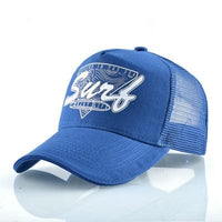 Boho Beach Hut Baseball Caps, mesh hats, trucker hat, camo hat, pink hat, blue hat, red hat, orange hat, black hat, hippie van hat, boho hat Royal Blue / One Size Beach Surf Baseball Hat