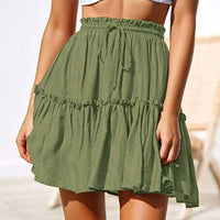 Boho Beach Hut Boho Skirt, chic skirt Boho Casual Mini Skirt