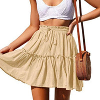 Boho Beach Hut Boho Skirt, chic skirt Boho Casual Mini Skirt