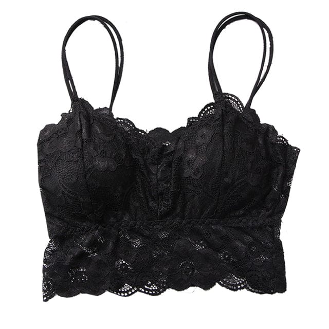 Cheap black bralette online