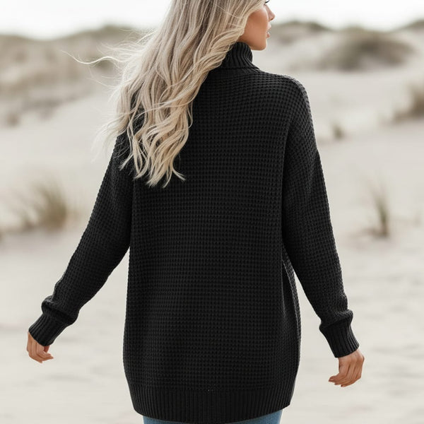 Boho Beach Hut Cardigans, Sweaters Loose Fit Long Sleeve Knitted Cardigan