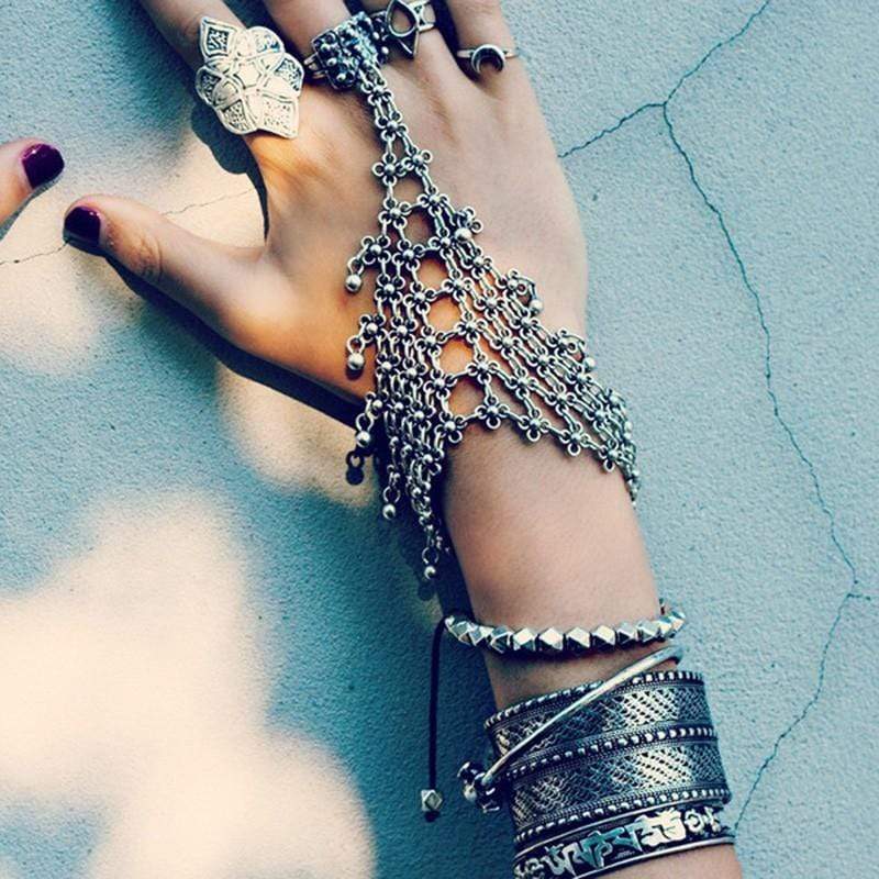 Boho silver bracelets online