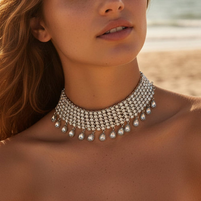Boho Beach Hut Chain Necklaces Fashion Choker Necklace