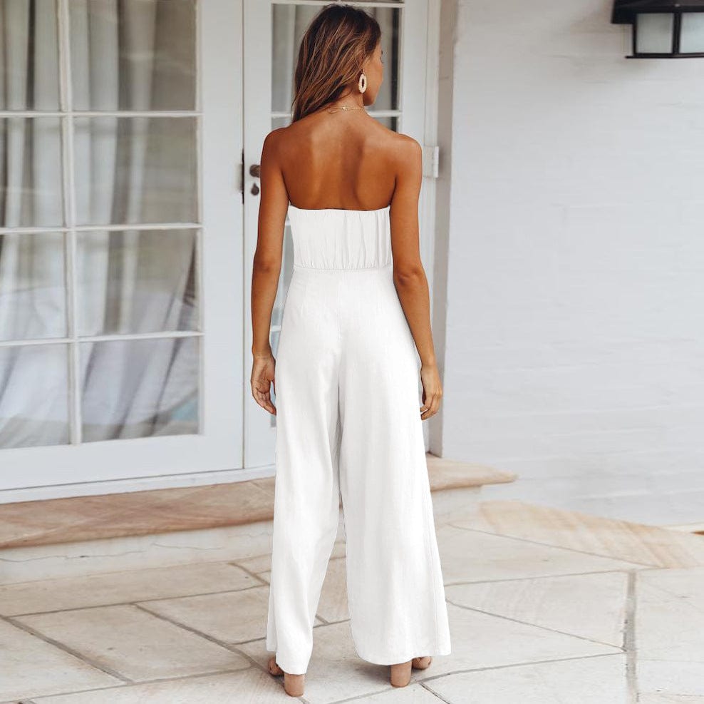 Boho Rompers Jumpsuit Backless Boho Beach Hut