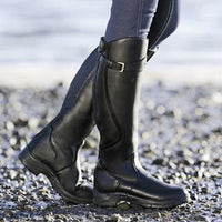 Boho Beach Hut Knee high boots Knee High Fashion Leather Boots