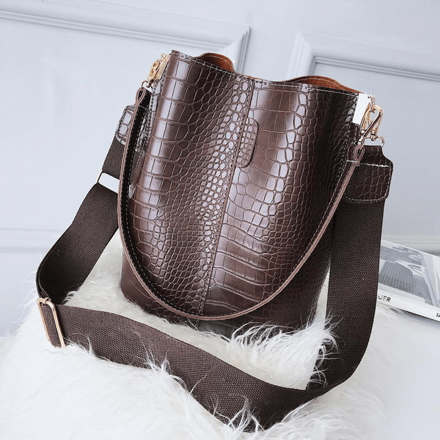 Boho Beach Hut Purses Brown / One Size Leather Handbag Purse