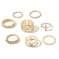 Bohemian Gold Ring Set - Boho Gold Rings – Boho Beach Hut