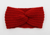 Boho Beach Hut Women's Beanies Knit Headband Knot Cross