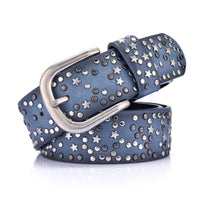 Boho Beach Hut Women's Belts Star Studded Fashion Belt